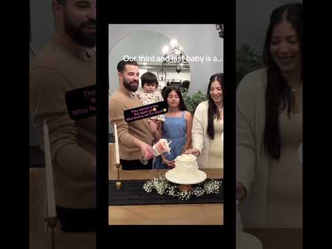 #genderreveal #babyshower #love #family #10millionviews