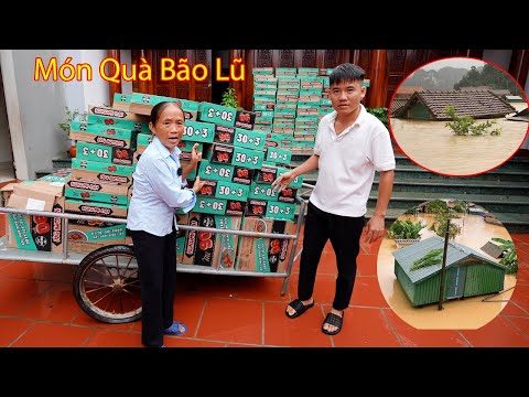 Bà Tân Vlog - Món Quà Khổng Lồ Tặng Cho Bà Con Lũ Lụt Sau Cơn Bão Yagi