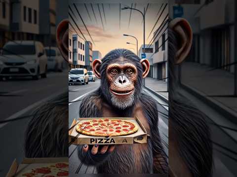 Buying pizza for grandma. #ai #funny #cat #animation #kids #aicat #aivideo