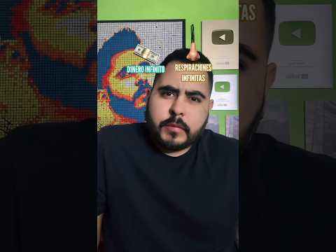 “Todo mundo puede elegir entre d1ner0 infinito o Respiraciones infinitas”