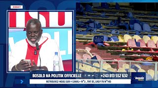 BOSOLO | 10 SEPT | MISE AU POINT DE L'ÉTAT DU STADE DES MARTYRS APRÈS LA RENCONTRE RDC VS SÉNÉGAL