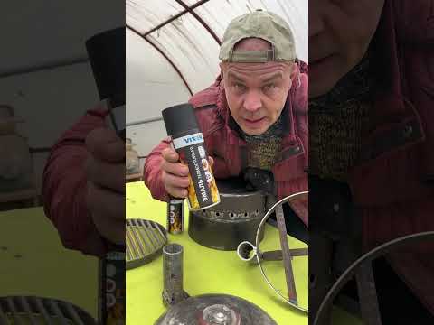 🔥Мангал холостяка из газового баллона 🔥 #diy #дача #сварка #декор