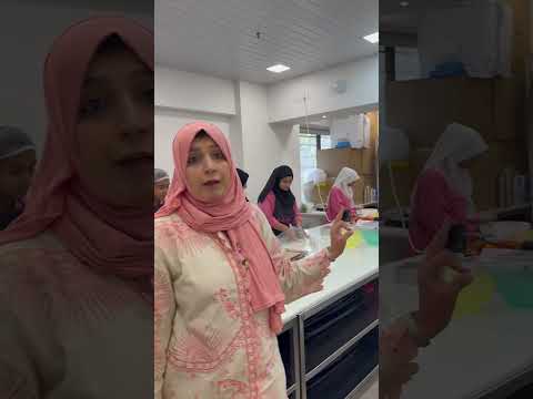 White Chef Coat:Students Pink Chef coat:Team HKR #hkrshorts