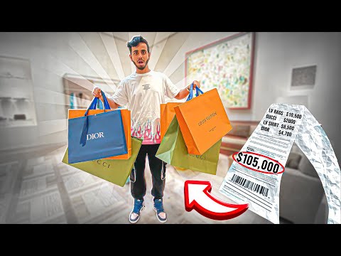 Spent $100k in 1 hour!! Louis Vuitton Private Room