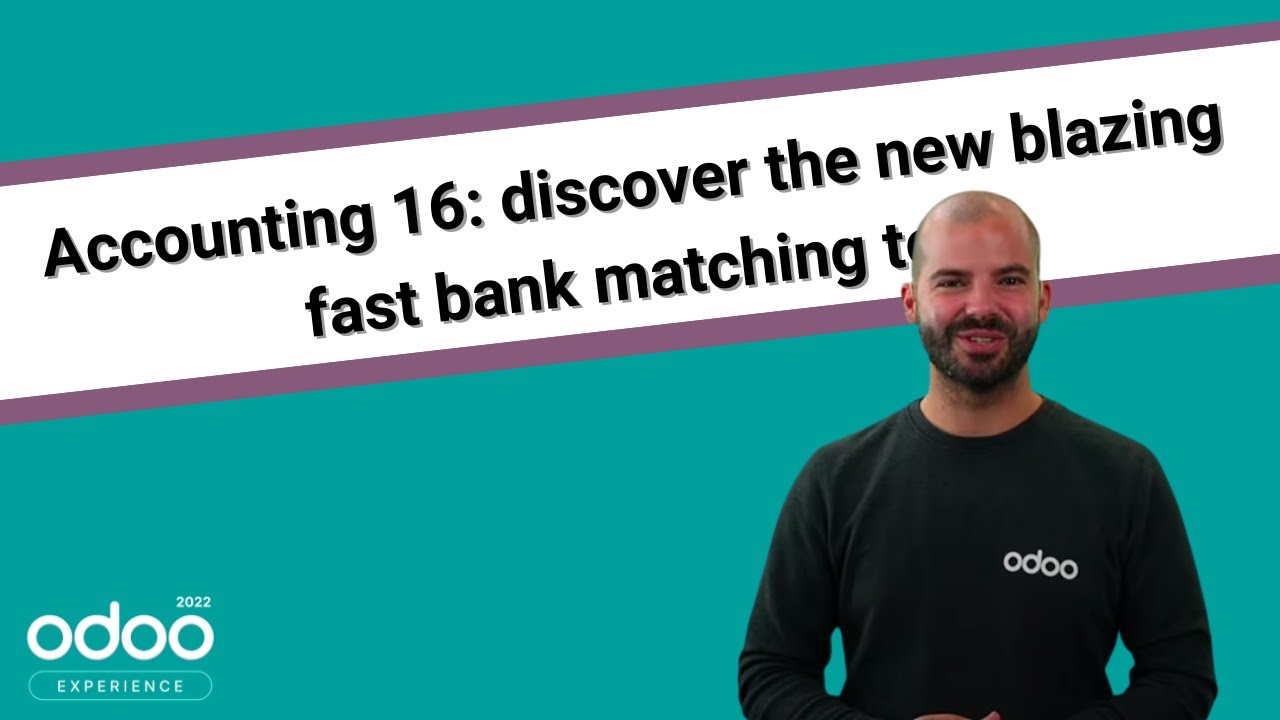 Accounting 16: discover the new blazing fast bank matching tool | 10/12/2022

This talk will introduce the new bank transaction reconciliation interface in Odoo 16. It will also discuss the custom filters, as well ...