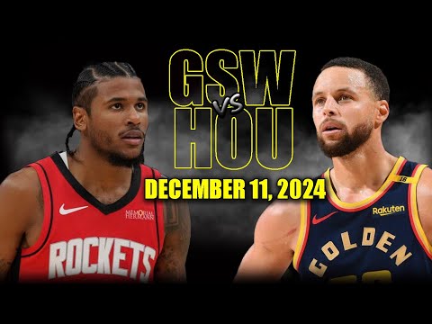 Golden State Warriors vs Houston Rockets Full Game Highlights - December 11 | 2024-25 NBA Season