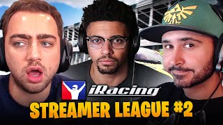 I Challenged Streamers to Race me in iRacing Again!