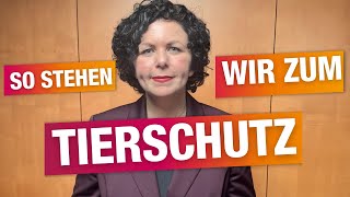 So stehen wir zum Tierschutz! Amira Mohamed Ali, BSW im Bundestag