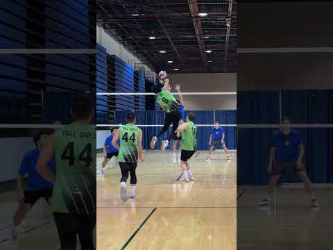 Setter Finishes The Rally