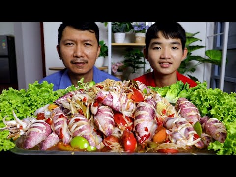 ตำซั่วปลาหมึกไข่แซ่บๆ ไข่แน่นๆทุกตัวเลยครับ 29  มิถุนายน พ.ศ.2568