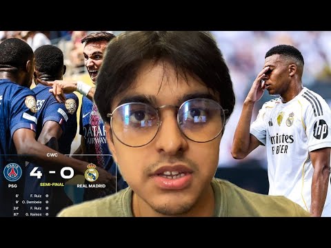 PSG 4-0 REAL MADRID *HUMILIATION*