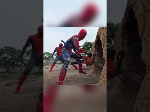 Spiderman vs monster