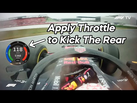 Verstappen being the 360° Spin Save Master for 4 minutes