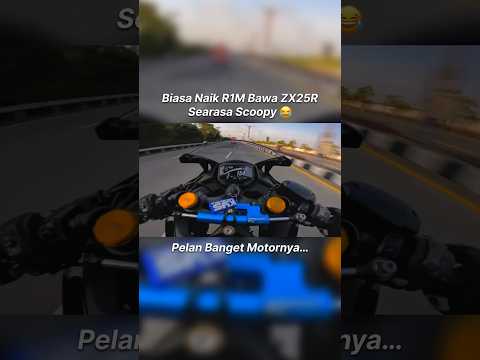Kok ZX25R Serasa Scoopy? #shorts