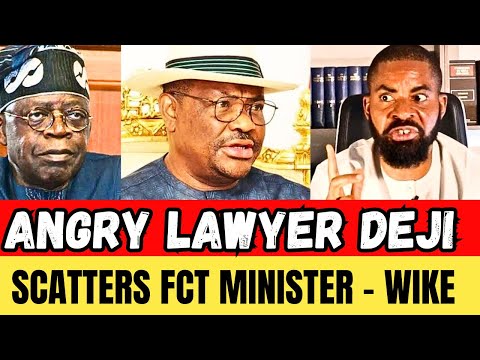 Tension as Deji Adeyanju  Destroys Wike. Calls Wike Töut; Th!ef, land grabber & Election Rigger