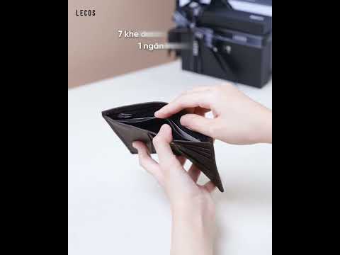 Ví nam cao cấp da thật LECOS - LV14