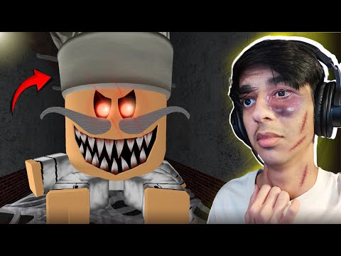 PAPA PIZZERIA TRAPPED ME IN HIS HORROR RESTAURANT😱!