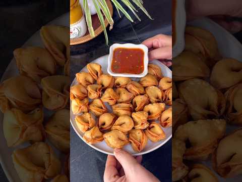 Ye kaise samose bna diye maine?🫢 #shorts #bristihomekitchen #samosa