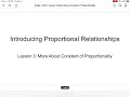 Proportional Relationships and Conversions
