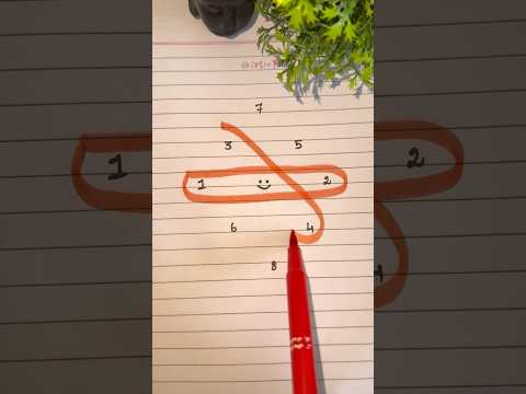 ♥️ Fun With Number #trending #numbers #art #shorts #youtubeshorts #123 #fun #funny #drawing