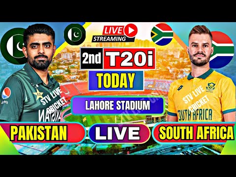 Live Pakistan vs South Africa 2nd t20 2025 | live cricket match today  | sa vs pak