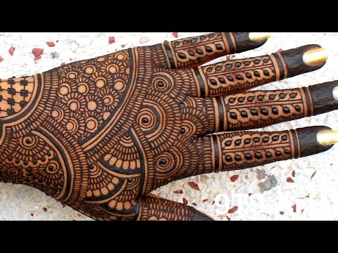 Very beautiful stylish back hand mehndi design | easy mehndi design | mehndi ka design | mehndi.