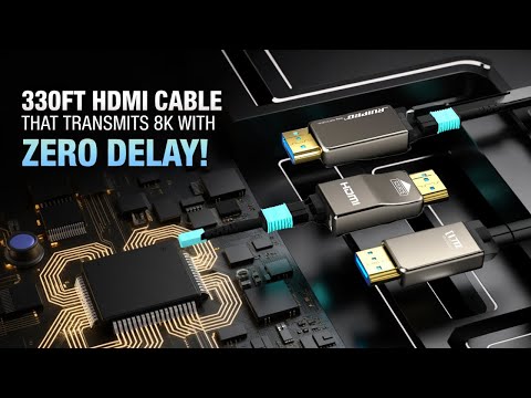 The Most Insane HDMI Cable I’ve Ever Tested! ⚡️8K, 330FT, ARMOR! 💪