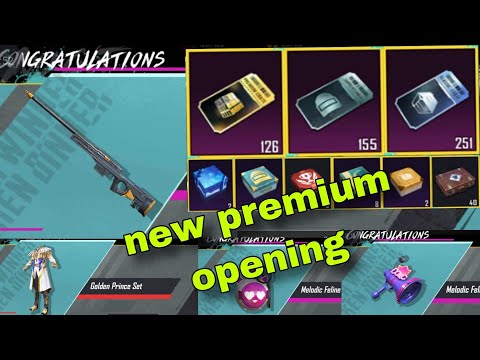 new premium crate opening pubg | field commander AWM crate opening pubg mobile | new crate opening