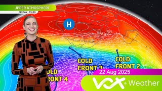 22 August 2025 | Vox Weather Forecast