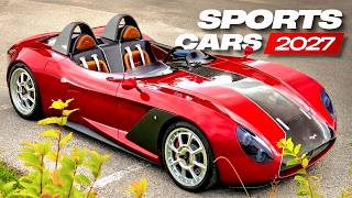 Top 12 New Sports Cars with Classy Designs: Convertibles for 2027 & Beyond