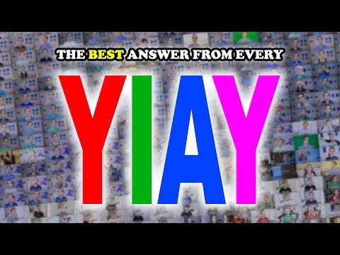 The single best answer from every YIAY ever (#1-499)