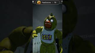 ROBLOX FNAF 1 CHICA JUMPSCARE #shorts #roblox