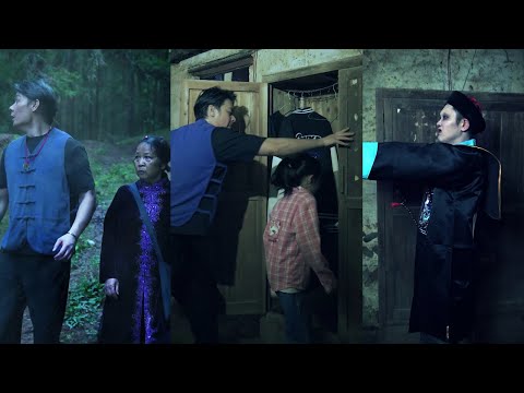 Ghost brother and mother team up to save the little girl being chased by zombies！