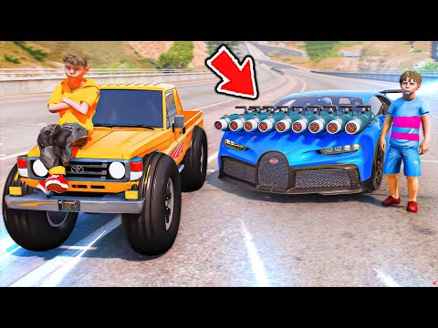 الشاص الخارق ضد البوقاتي المدمر😱🔥!! | فلم قراند