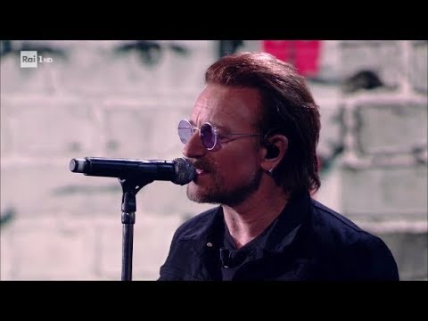 U2 - "You're the Best Thing About Me" e "Get Out of Your Own Way" - Che tempo che fa 10/2/2017