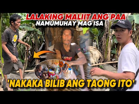 PART2 GRABE KAWAWA ITO! LALAKING MALILIIT  ANG PAA NAMUMUHAY MAG ISA SA BUNDOK🥹 @PugongByahero