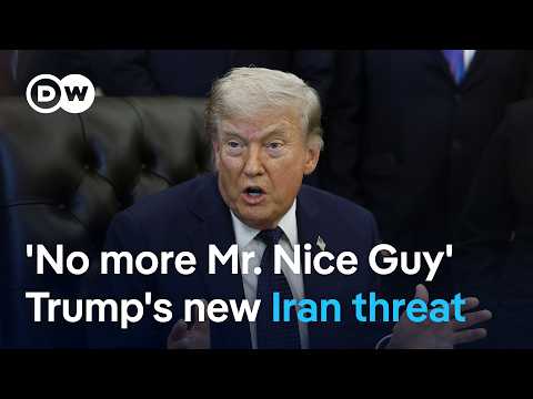 YouTube video thumbnail: Trump Says Iran Blockade Will Continue Without Nuclear Deal