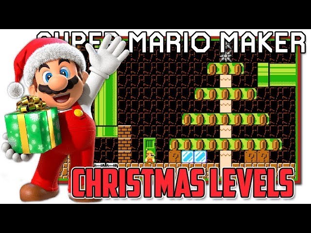 Super Mario Maker Christmas Levels - Live Stream Archive