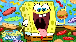 Krabby Patties DECONSTRUCTED Ingredient by Ingredient! 🍔 | @SpongeBobOfficial