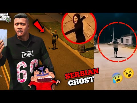 Shinchan & Franklin Found SERBIAN LADY GHOST | JSS GAMER