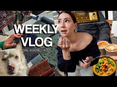 WEEKLY VLOG📚// jesienne książki i pielęgnacja / budowa / tematy z terapii☁️/ to lubię w youtube❣️//