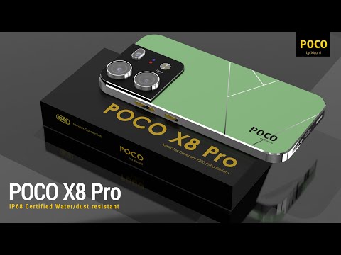 POCO X8 Pro - 5G with 108MP Camera, Dimensity 9200 Ultra,30X Space Zoom,6000mAh Battery/POCO X8 Pro