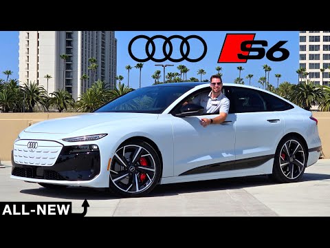 2025 Audi S6 Sportback e-tron -- Is This a SLEEK & SPEEDY Luxury Car Worth $88,000?? (All-New)