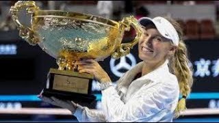 Beijing 2018 - Caroline Wozniacki vs Anastasija Sevastova