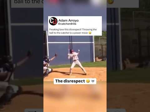 You call that a fastball? 😂 #baseball