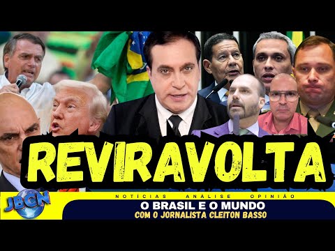 REVIRAVOLTA! BOLSONARO FALA, ALEXANDRE DE MORAES NA MIRA DE TRUMP, Constantino, Mauro Cid