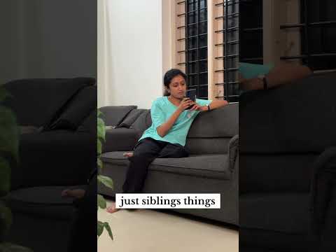 just siblings things #trending#trendingreels #sister #family #pushpa