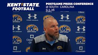 Kent State Football vs South Carolina | Postgame Press Conference