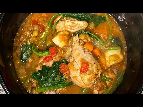 Nourishing Chicken And Lentil Soup | CaribbeanPot.com