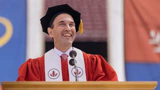 Commencement remarks by President Jonathan Levin